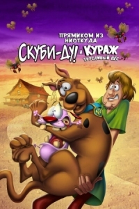 Постер Прямиком из ниоткуда: Скуби-Ду и Кураж - трусливый пёс (2021) (Straight Outta Nowhere: Scooby-Doo! Meets Courage the Cowardly Dog)