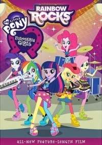 Постер Мой маленький пони: Девочки из Эквестрии - Радужный рок (2014) (My Little Pony: Equestria Girls - Rainbow Rocks)