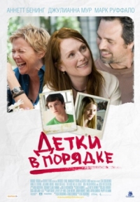 Постер Детки в порядке (2010) (The Kids Are All Right)