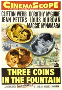 Постер Три монеты в фонтане (1954) (Three Coins in the Fountain)