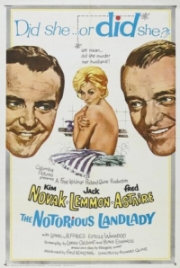 Постер Тридцать три несчастья (1962) (The Notorious Landlady)