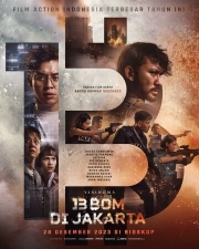 Постер 13 взрывов в Джакарте (2023)