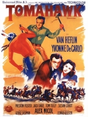 Постер Томагавк (1951)